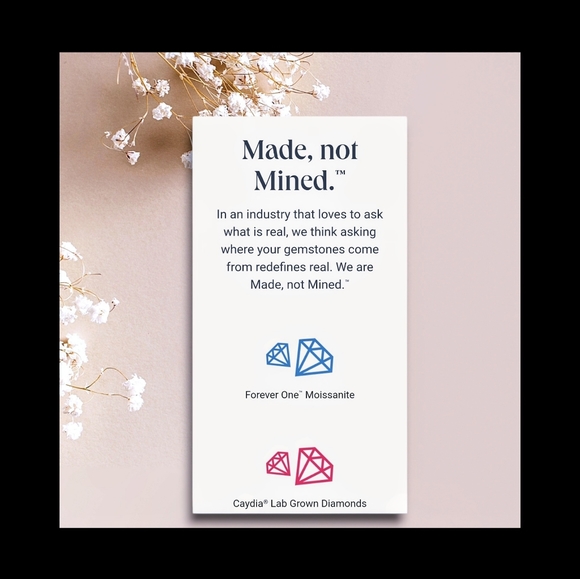 Pre-owned Charles & Colvard 14k White Gold Moissanite Dew Point 1.75 TW Set - Picture 13 of 15